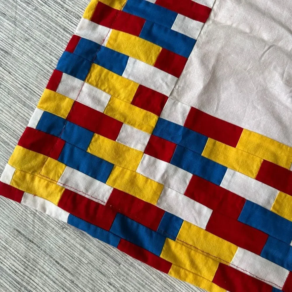 Handmade Lego Theme Standard Pillow Sham
